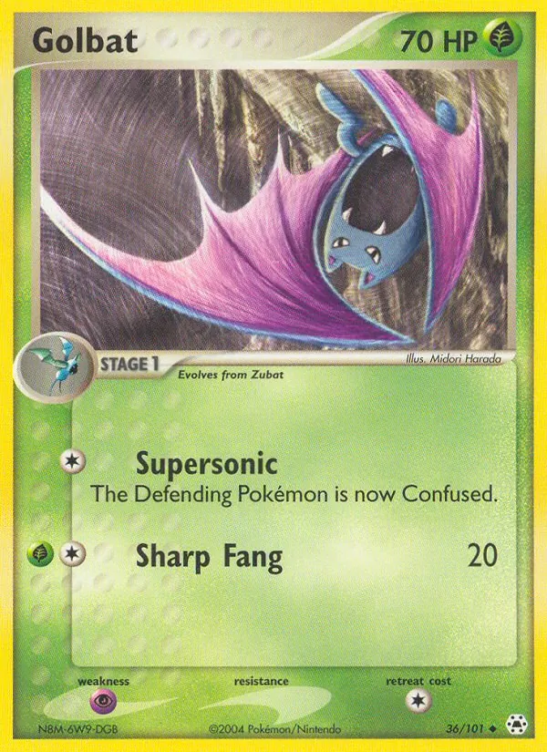 Golbat Hidden Legends 36/101