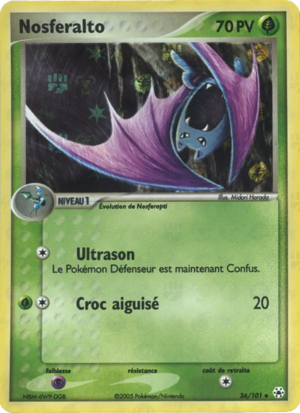 Nosferalto EX Légendes Oubliées 36/101