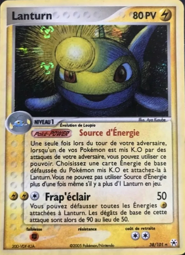 Lanturn EX Légendes Oubliées 38/101