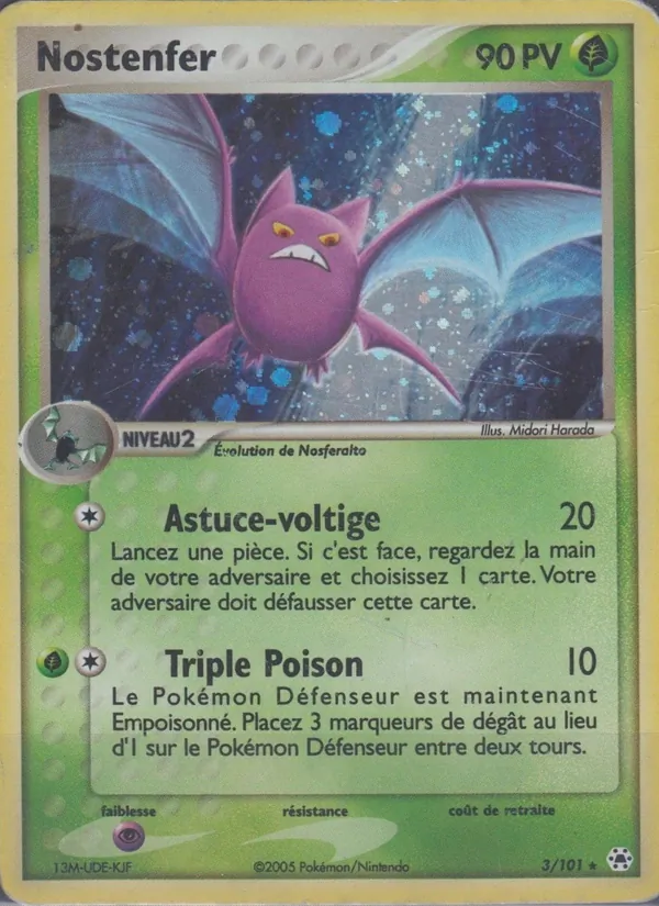 Nostenfer EX Légendes Oubliées 3/101