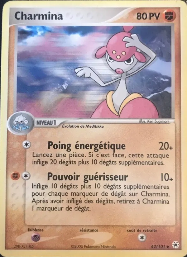 Charmina EX Légendes Oubliées 42/101