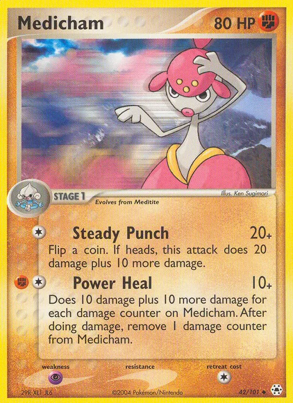 Medicham Hidden Legends 42/101