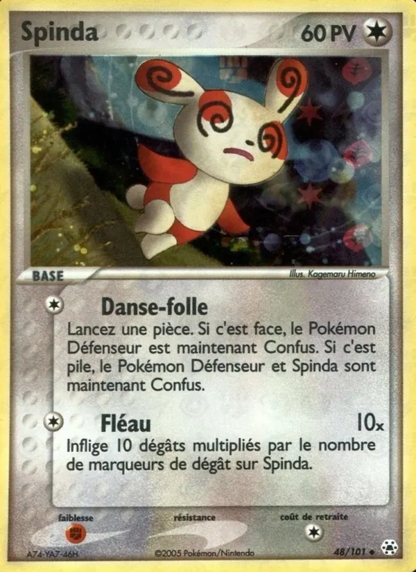 Spinda EX Légendes Oubliées 48/101