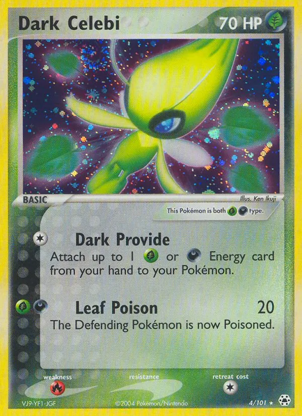 Dark Celebi EX Leggende Nascoste 4/101