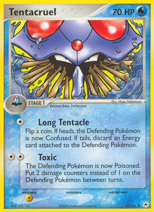 Tentacruel EX Leggende Nascoste 51/101