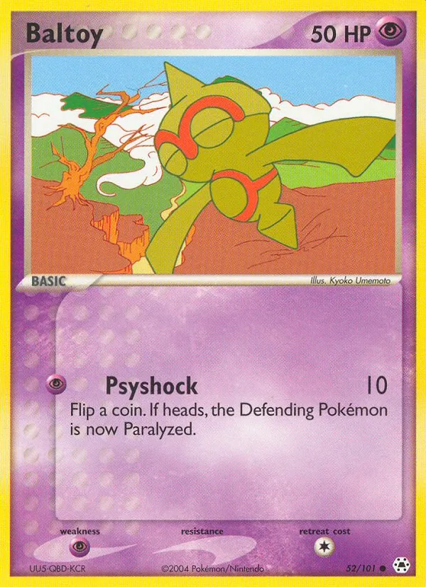 Baltoy Hidden Legends 52/101