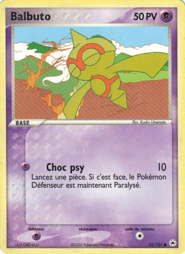 Balbuto EX Légendes Oubliées 52/101