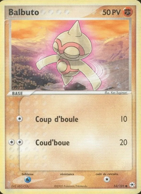 Balbuto EX Légendes Oubliées 53/101