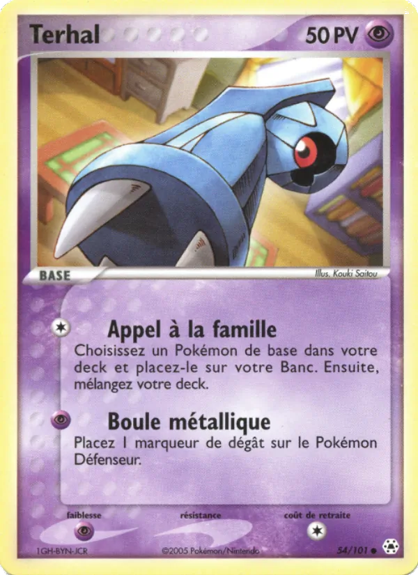 Terhal EX Légendes Oubliées 54/101