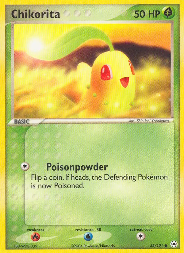 Chikorita Hidden Legends 55/101