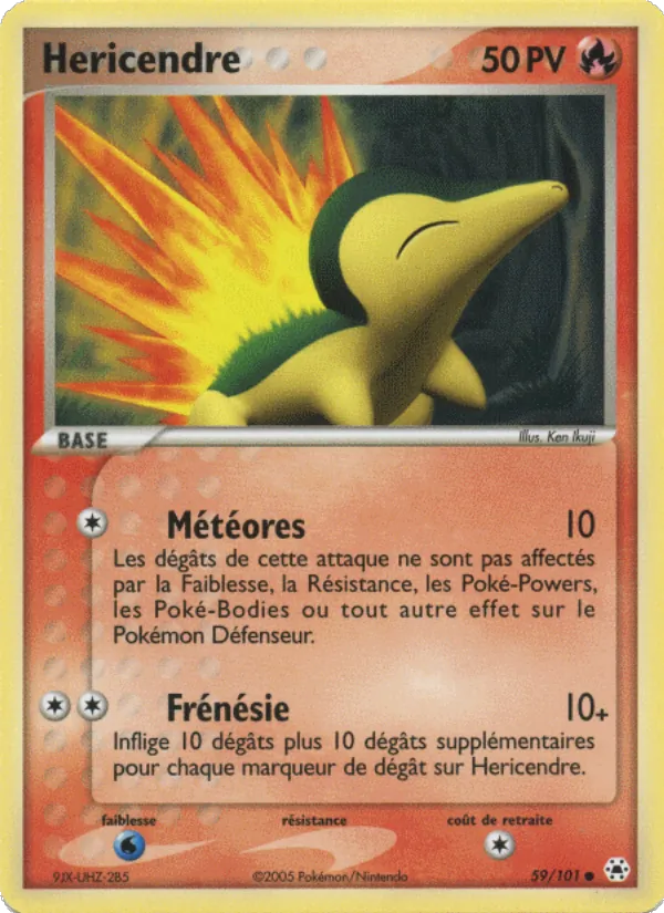 Héricendre EX Légendes Oubliées 59/101