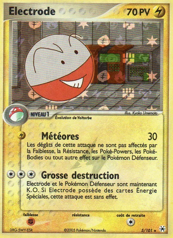 Électrode EX Légendes Oubliées 5/101