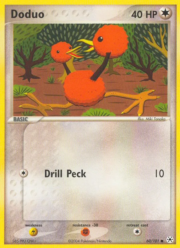 Doduo Hidden Legends 60/101