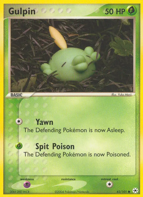 Gulpin Hidden Legends 62/101
