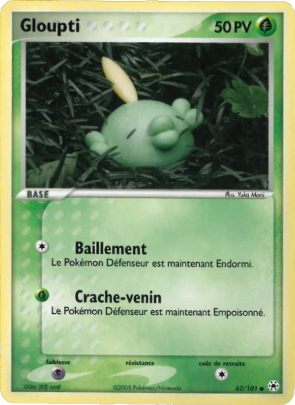 Gloupti EX Légendes Oubliées 62/101