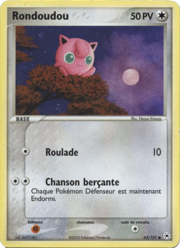 Rondoudou EX Légendes Oubliées 63/101