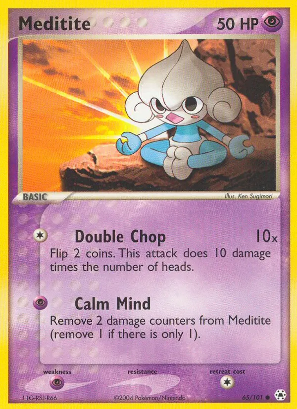 Meditite Hidden Legends 65/101