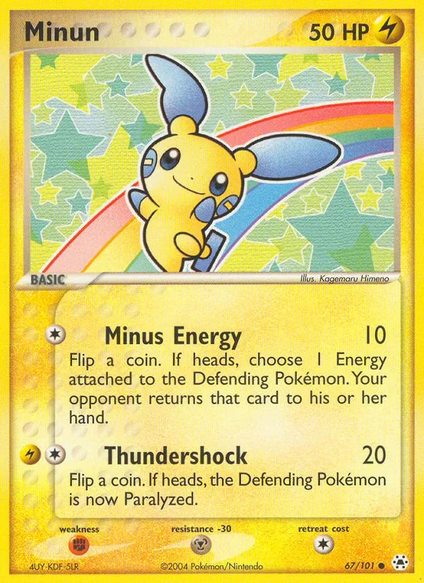 Minun Hidden Legends 67/101