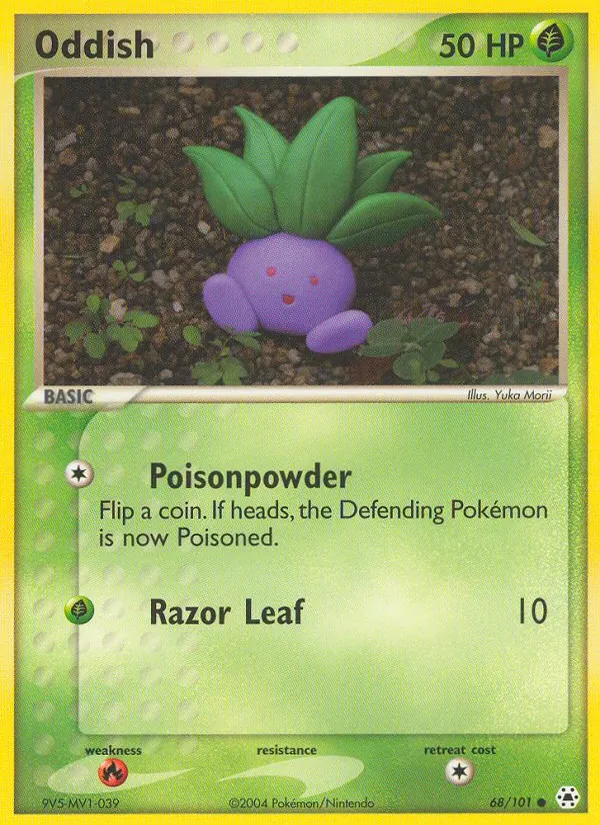 Oddish Hidden Legends 68/101