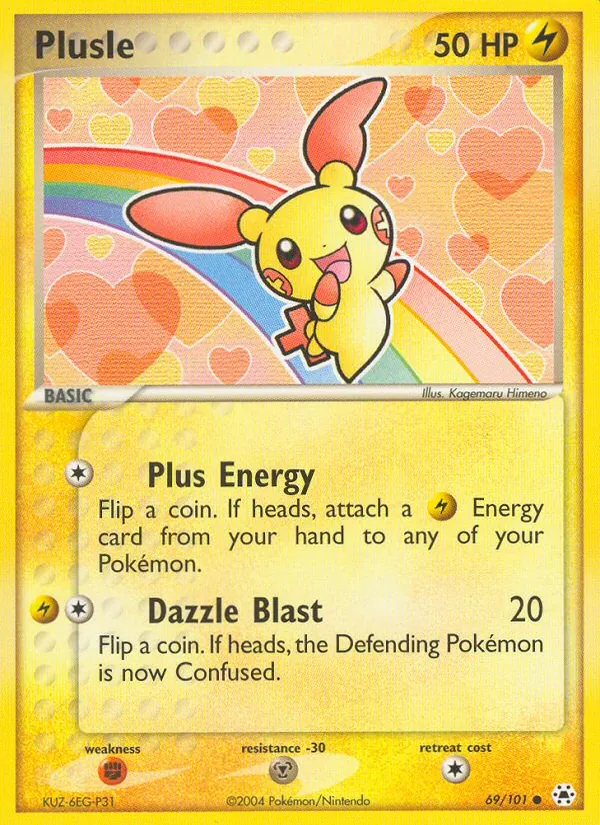 Plusle Hidden Legends 69/101