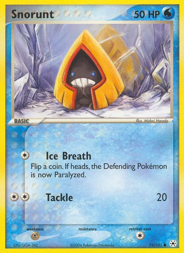 Snorunt Hidden Legends 73/101