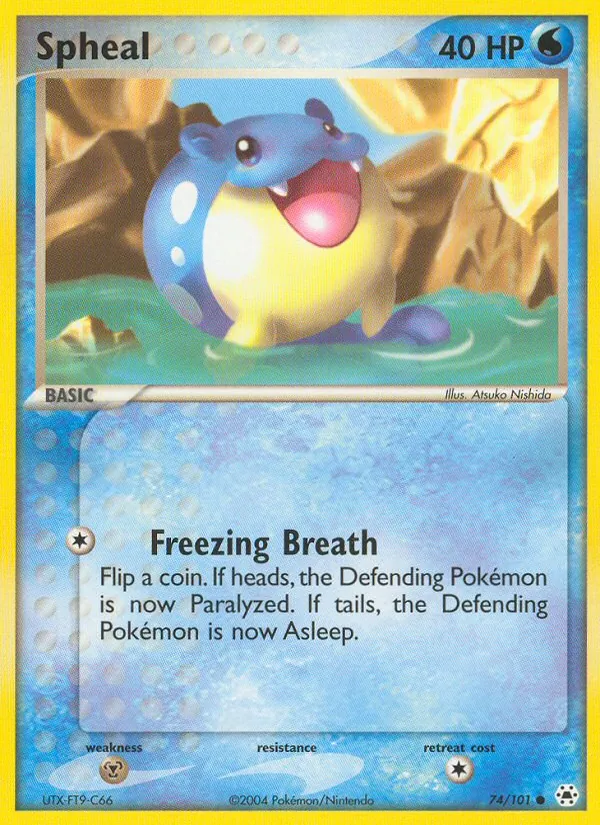 Spheal Hidden Legends 74/101