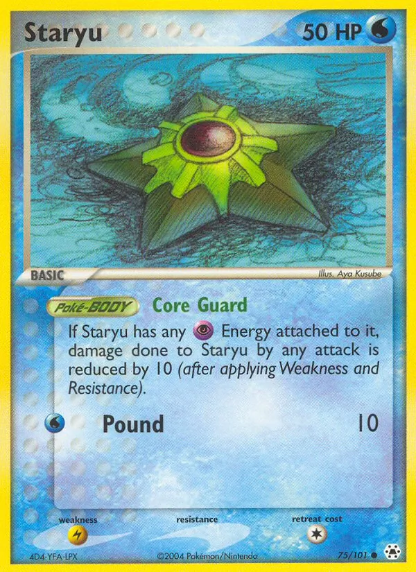 Staryu Hidden Legends 75/101