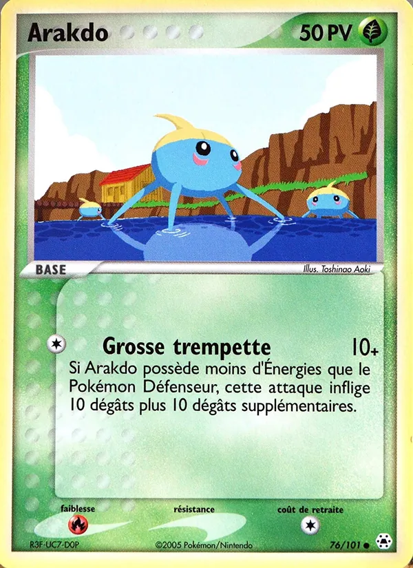 Arakdo EX Légendes Oubliées 76/101