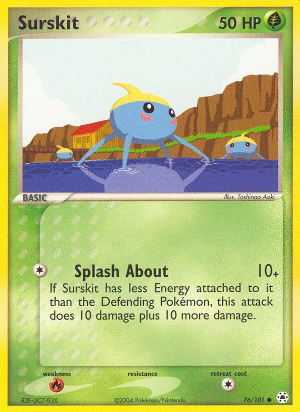 Surskit Hidden Legends 76/101