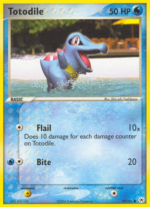 Totodile Hidden Legends 79/101