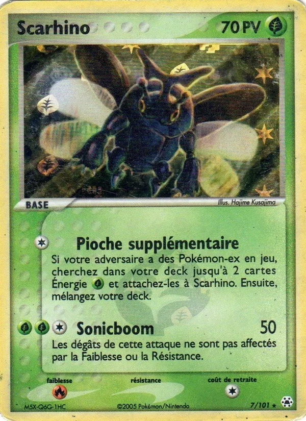 Scarhino EX Légendes Oubliées 7/101