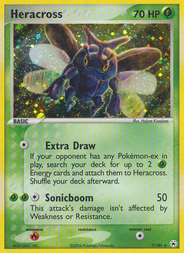 Heracross EX Leggende Nascoste 7/101