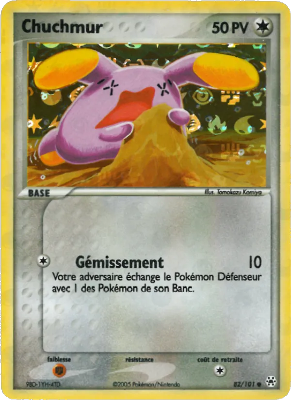 Chuchmur EX Légendes Oubliées 82/101