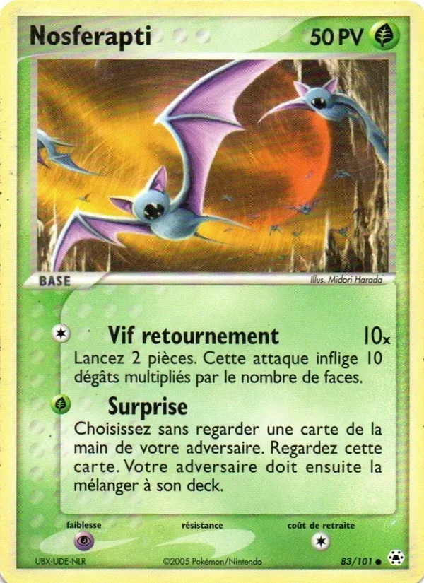 Nosferapti EX Légendes Oubliées 83/101
