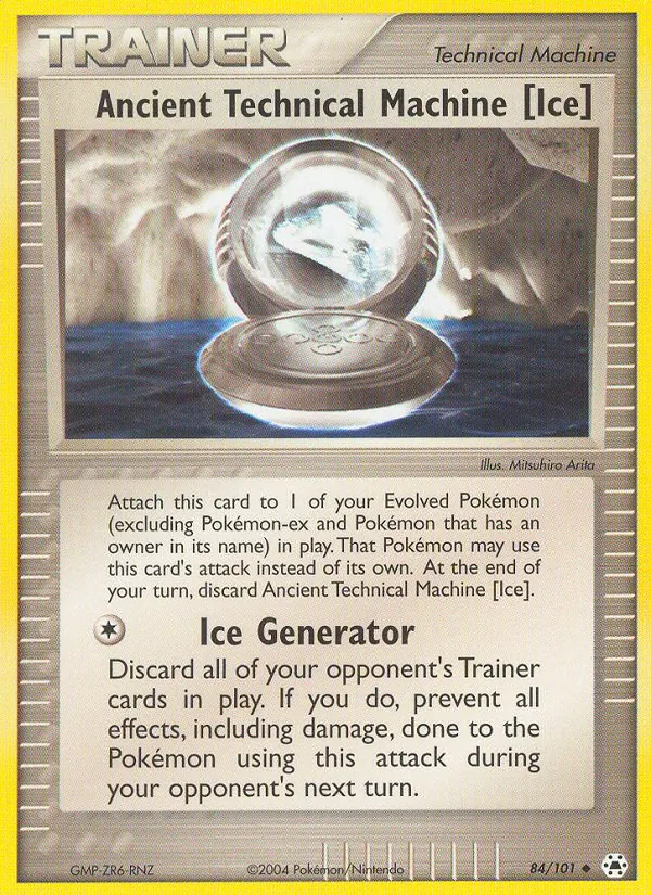 Ancient Technical Machine [Ice] Hidden Legends 84/101