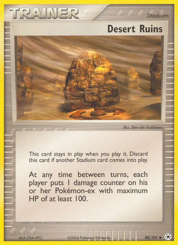 Desert Ruins EX Leggende Nascoste 88/101
