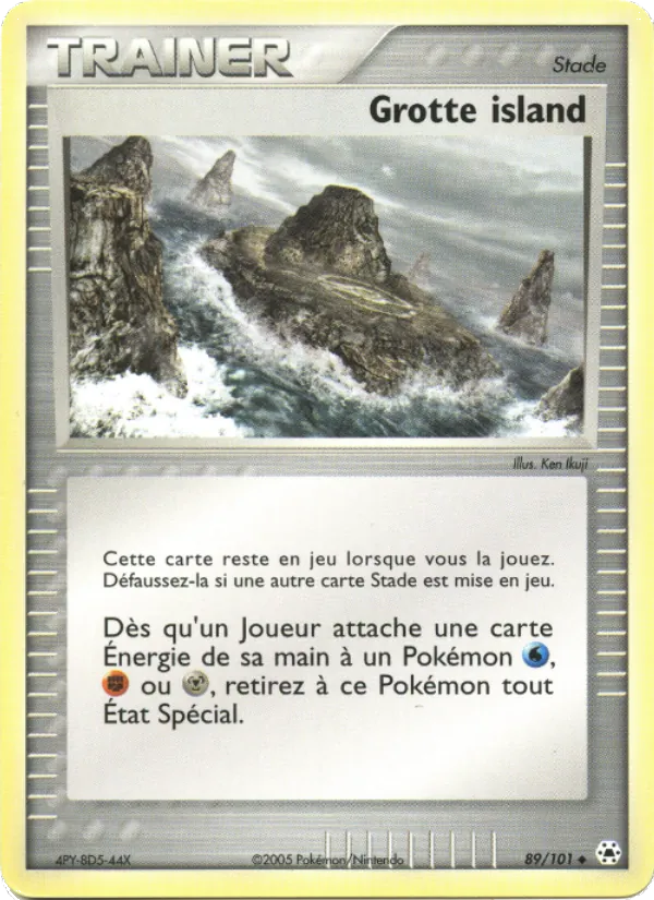 Grotte island EX Légendes Oubliées 89/101