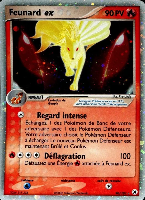 Feunard ex EX Légendes Oubliées 96/101