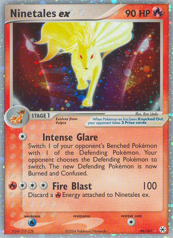 Ninetales ex Hidden Legends 96/101