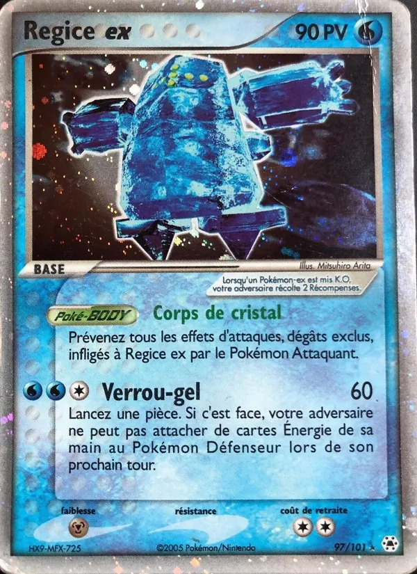 Regice ex EX Légendes Oubliées 97/101
