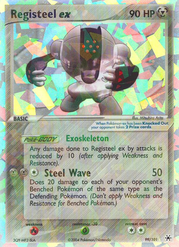 Registeel ex Hidden Legends 99/101