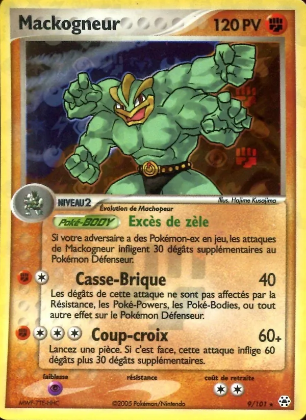 Mackogneur EX Légendes Oubliées 9/101