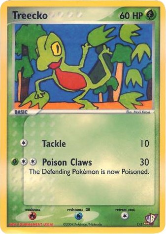 Treecko Poké Card Creator Pack 1/5