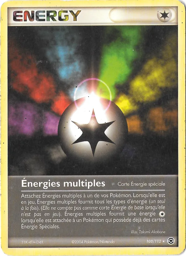 Énergies multiples EX Rouge Feu & Vert Feuille 103/112