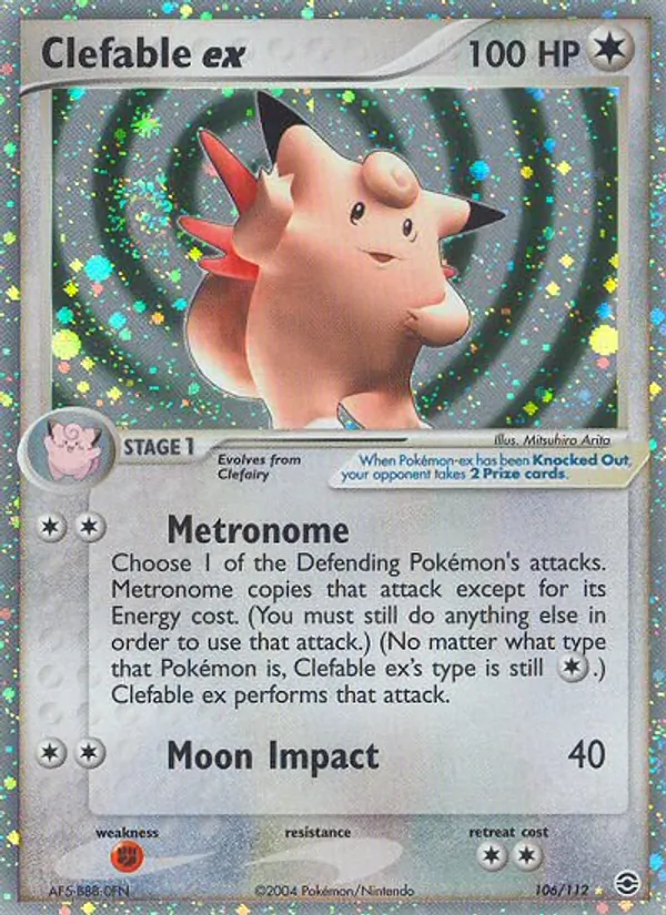 Clefable ex FireRed & LeafGreen 106/112