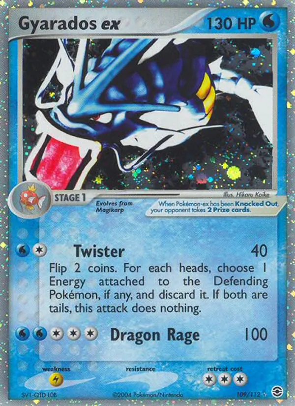 Gyarados ex FireRed & LeafGreen 109/112