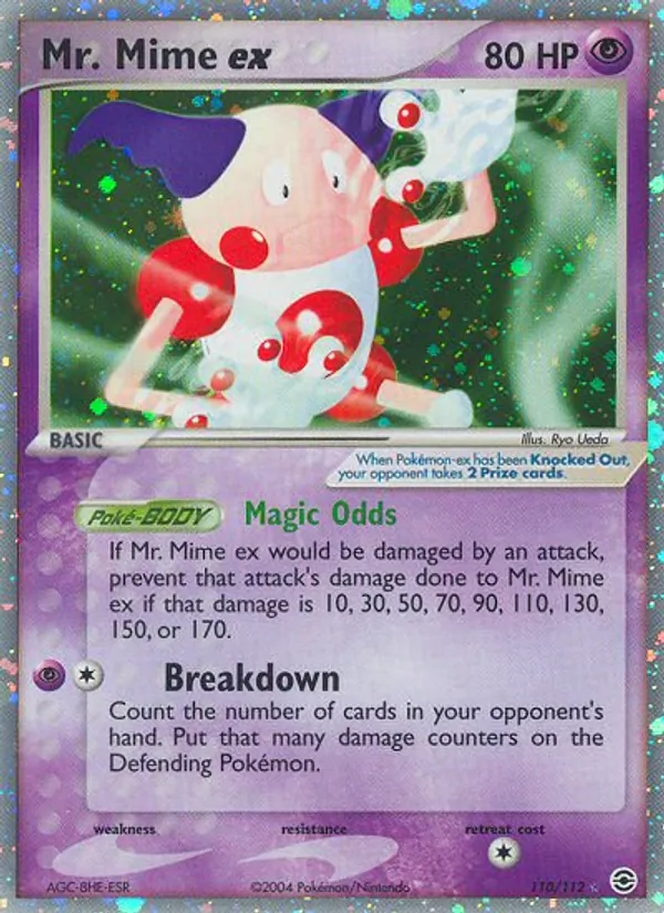 Mr. Mime ex FireRed & LeafGreen 110/112