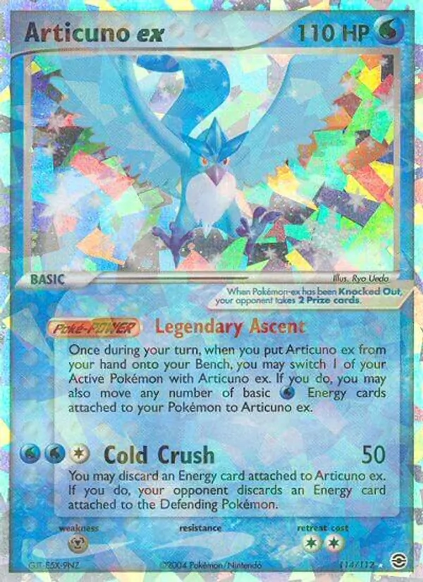 Articuno ex FireRed & LeafGreen 114/112