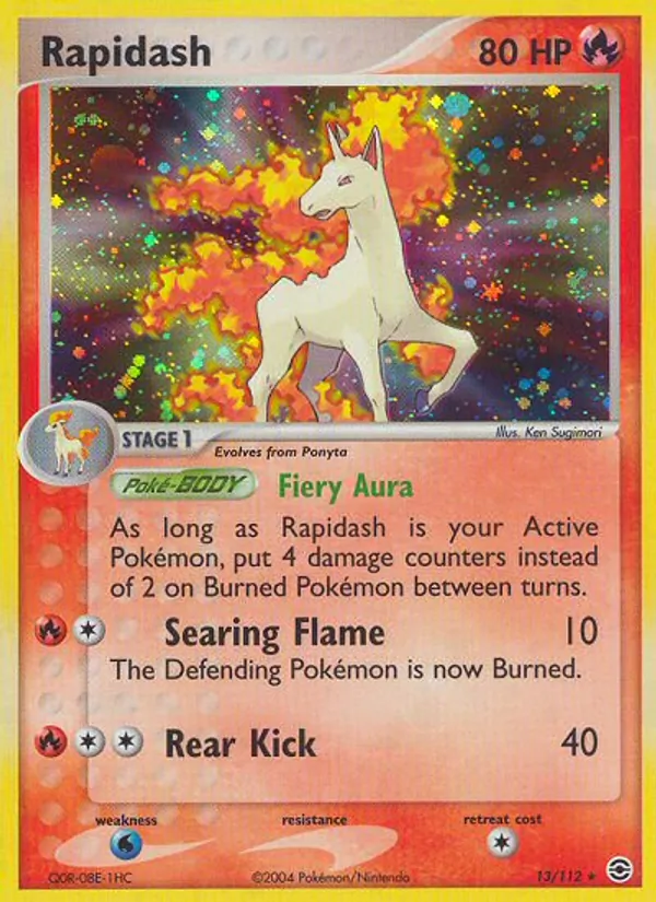 Gallopa EX Feuerrot & Blattgrün 13/112