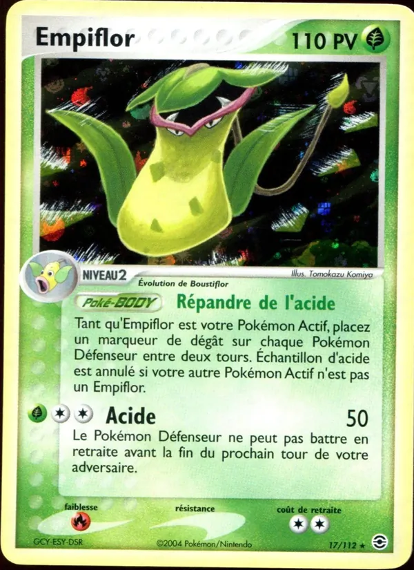 Empiflor EX Rouge Feu & Vert Feuille 17/112